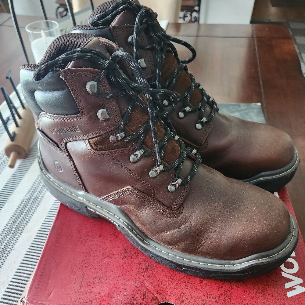 Wolverine Durashocks 11 Wide Steel Toe